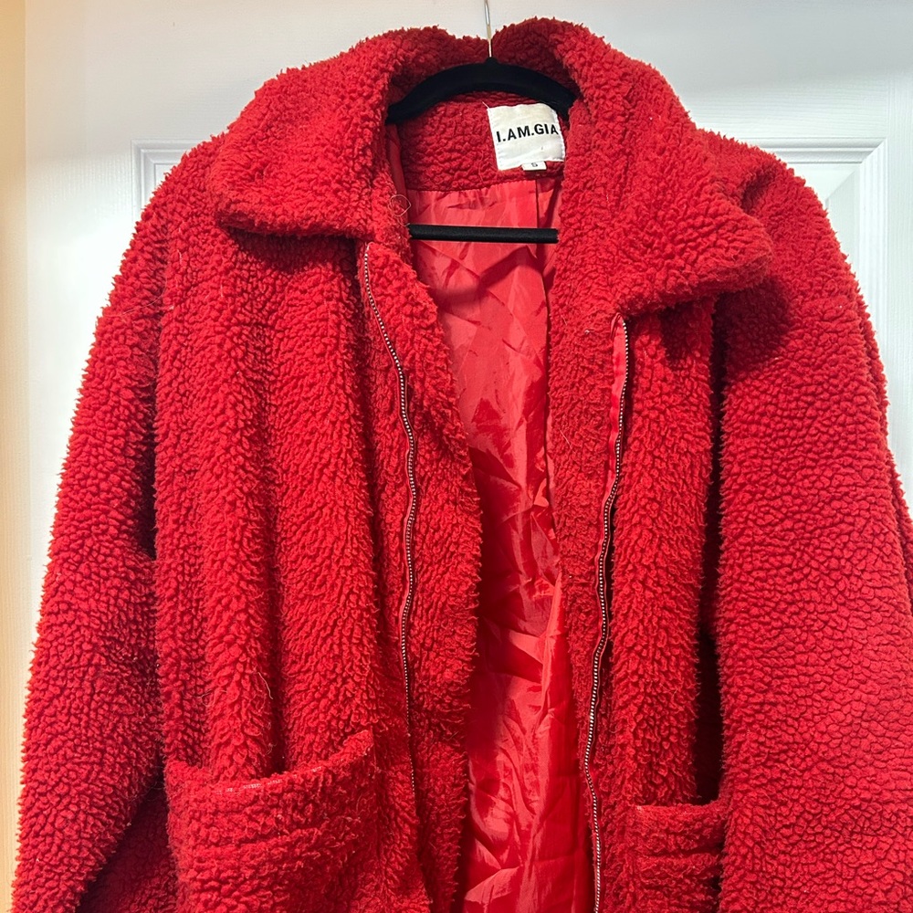 Red i am gia jacket gem